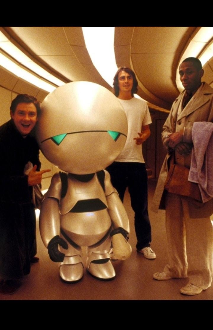 Постер Inside 'The Hitchhiker's Guide to the Galaxy'